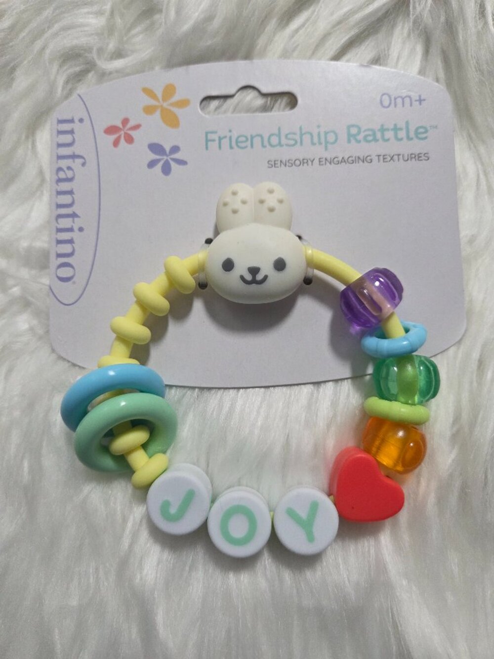 Infantino Bunny Friendship Rattle